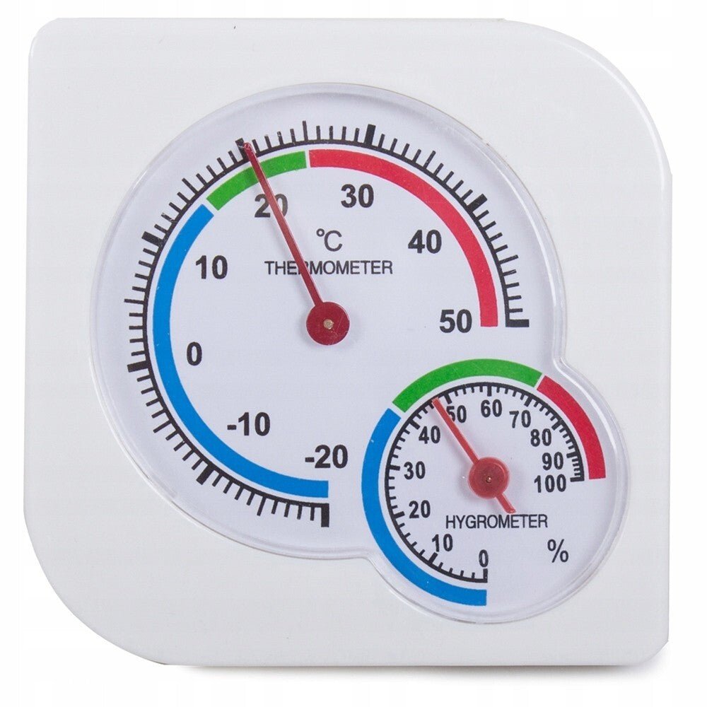 Thermometer Hygrometer Luftfeuchtigkeit Temperatur Analog Wetterstation 1 - 8 Set - Easy2sell - Deluxe