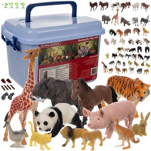 Tiere - Kruzzel 24816 Figurenset - Easy2sell - Deluxe