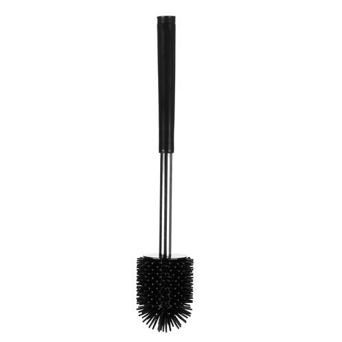 Toilettenbürste mit Halbrundem Kopf für gründliche Reinigung schwarz - Easy2sell - Deluxe