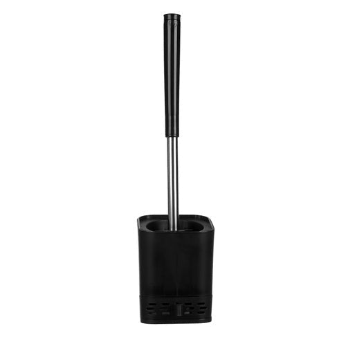 Toilettenbürste mit Halbrundem Kopf für gründliche Reinigung schwarz - Easy2sell - Deluxe