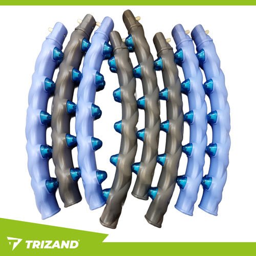 Trizand 26347 Hula - Hoop - Reifen mit Noppen - Easy2sell - Deluxe