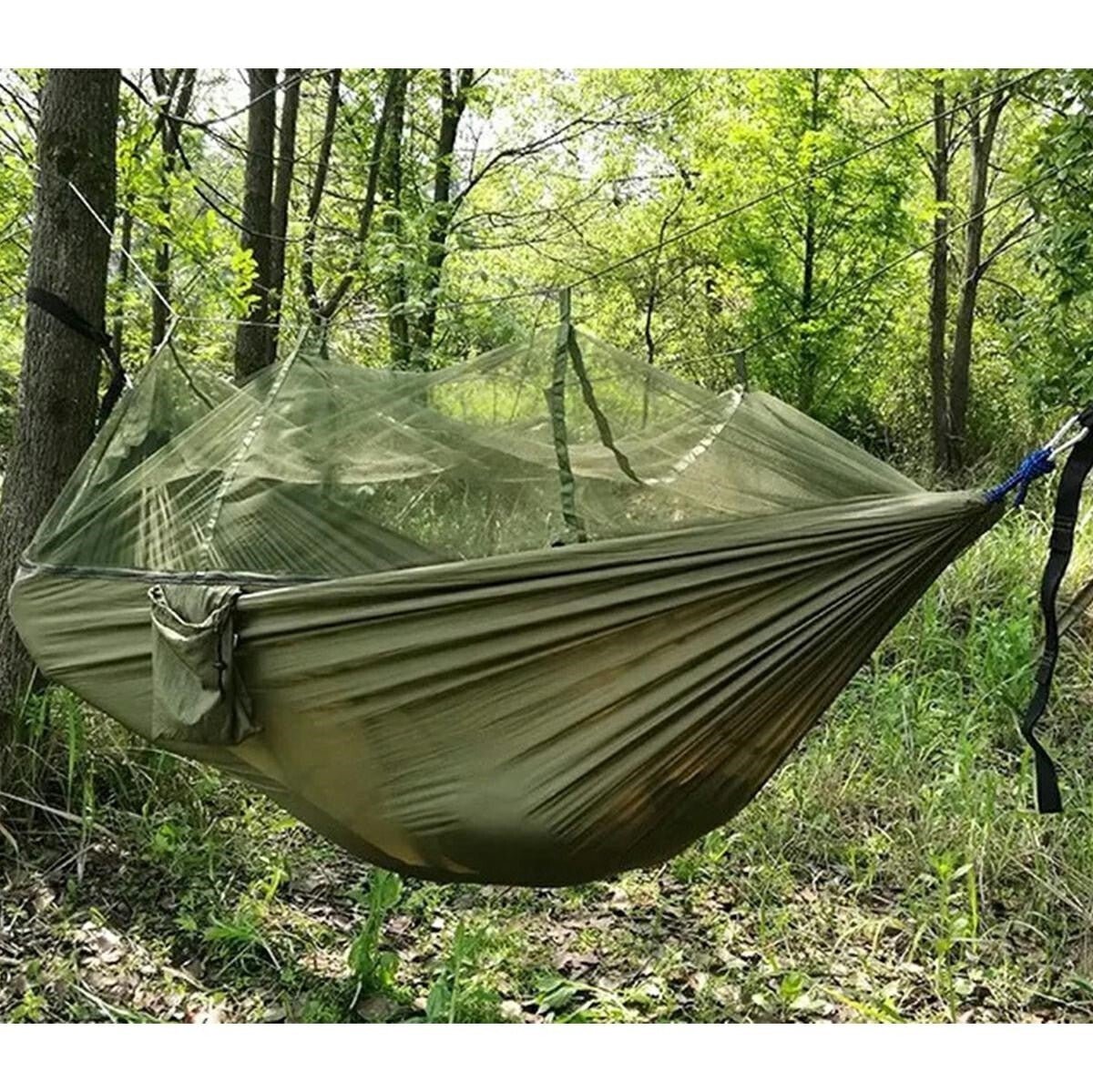 Ultraleichte Camping Hängematte mit Moskitonetz - Easy2sell - Deluxe