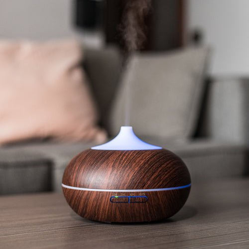 Ultraschall - Luftbefeuchter 400ml mit Ionisator, Aromatherapie & LED - Easy2sell - Deluxe
