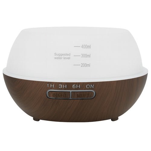 Ultraschall - Luftbefeuchter 400ml mit Ionisator, Aromatherapie & LED - Easy2sell - Deluxe