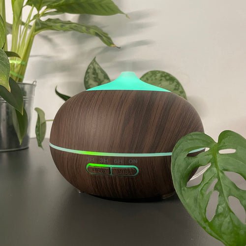 Ultraschall - Luftbefeuchter 400ml mit Ionisator, Aromatherapie & LED - Easy2sell - Deluxe