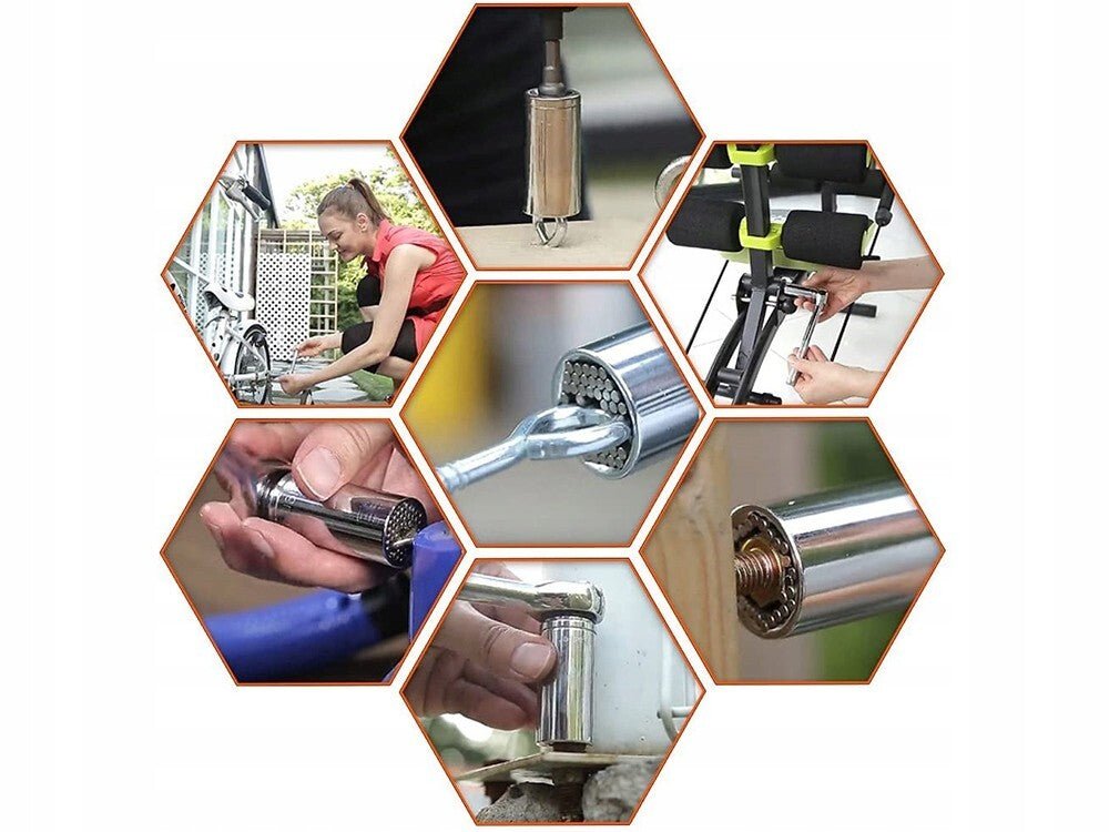 Universal Multifunktions Nussset 7 - 19mm - Easy2sell - Deluxe