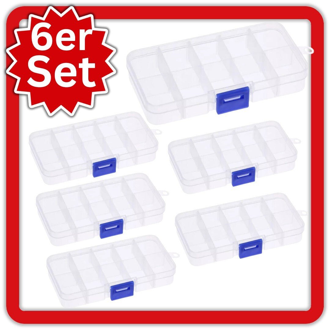 Vielseitige Organizer Box Transparent - Easy2sell - Deluxe