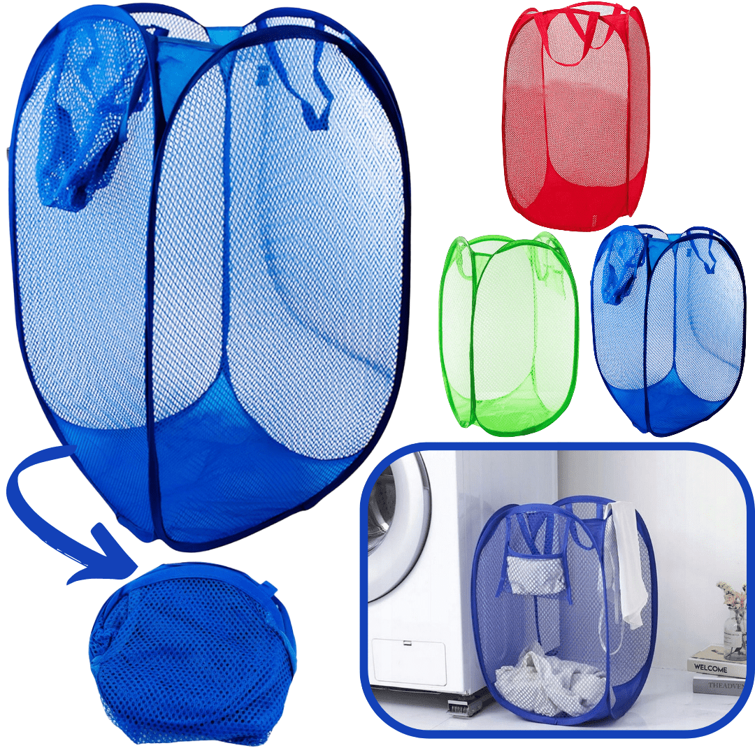 Wäschekorb Wäschesack faltbar Aufbewahrungskorb Wäschetonne Reisen Wäschebox - Easy2sell - Deluxe