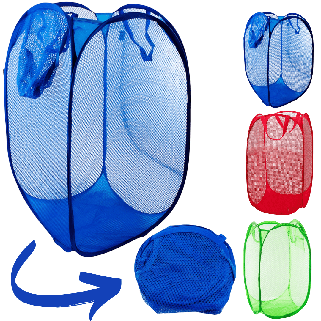 Wäschekorb Wäschesack faltbar Aufbewahrungskorb Wäschetonne Reisen Wäschebox - Easy2sell - Deluxe