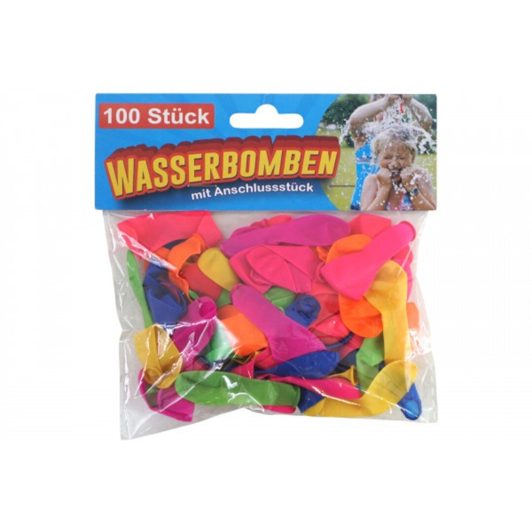 Wasserbomben Wasserpistole 4er Set XXL Wasserschlacht Spielzeug Kinder Urlaub - Easy2sell - Deluxe