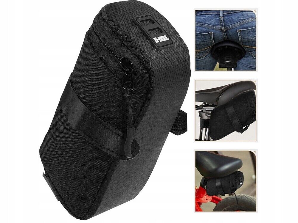 Wasserdichte Satteltasche Rennrad schwarz - Easy2sell - Deluxe