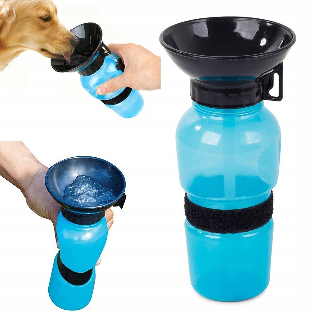 Wassernapf Trinkflasche für Hunde Wasserflasche Trink Hundenapf Wasser Reisen - Easy2sell - Deluxe