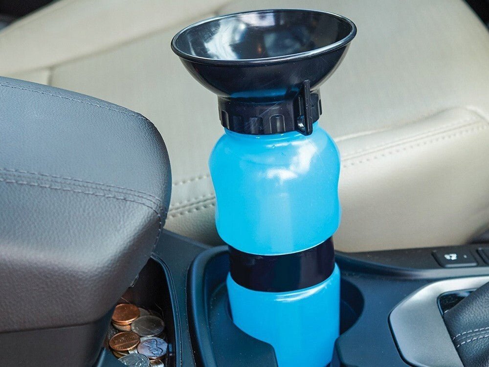 Wassernapf Trinkflasche für Hunde Wasserflasche Trink Hundenapf Wasser Reisen - Easy2sell - Deluxe