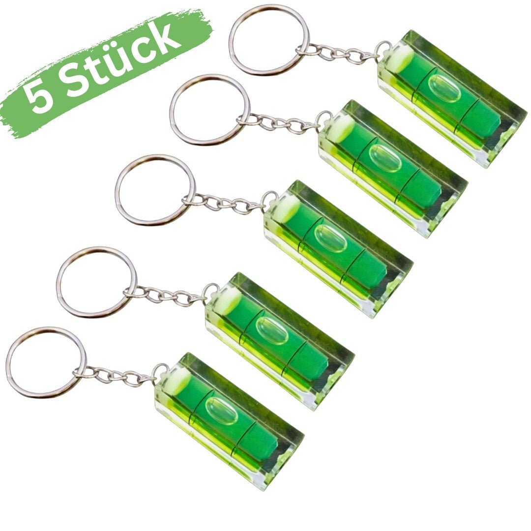 Wasserwaage Mini Schlüsselanhänger Schlüssel Anhänger Schlüsselbund Handwerker - Easy2sell - Deluxe