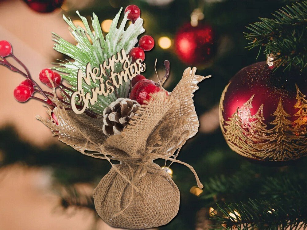 Weihnachtlicher Tischschmuck mit Blumen - Easy2sell - Deluxe