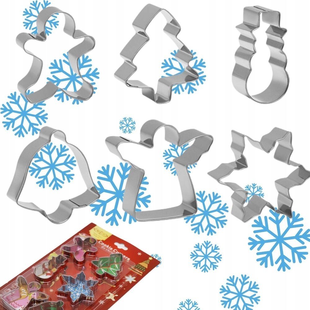 Weihnachtliches Ausstecher Set 6tlg. - Easy2sell - Deluxe