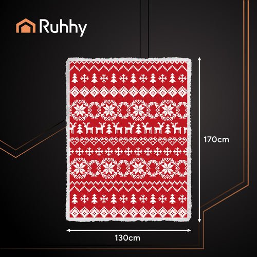 Weihnachtsdecke 1,3x1,7cm Ruhhy 26610 - Easy2sell - Deluxe
