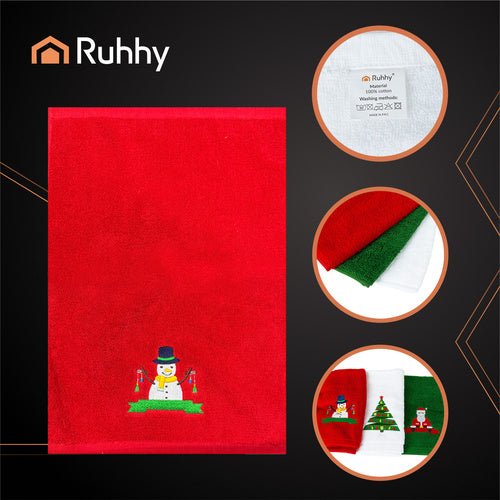 Weihnachtshandtücher - 3er - Set Ruhhy 26727 - Easy2sell - Deluxe