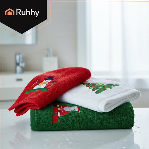 Weihnachtshandtücher - 3er - Set Ruhhy 26727 - Easy2sell - Deluxe