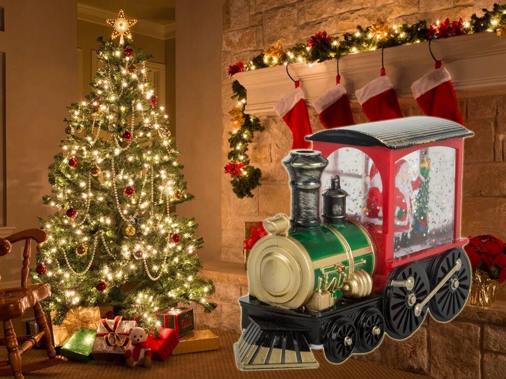 Weihnachtsmann Lokomotive LED Laterne - Easy2sell - Deluxe