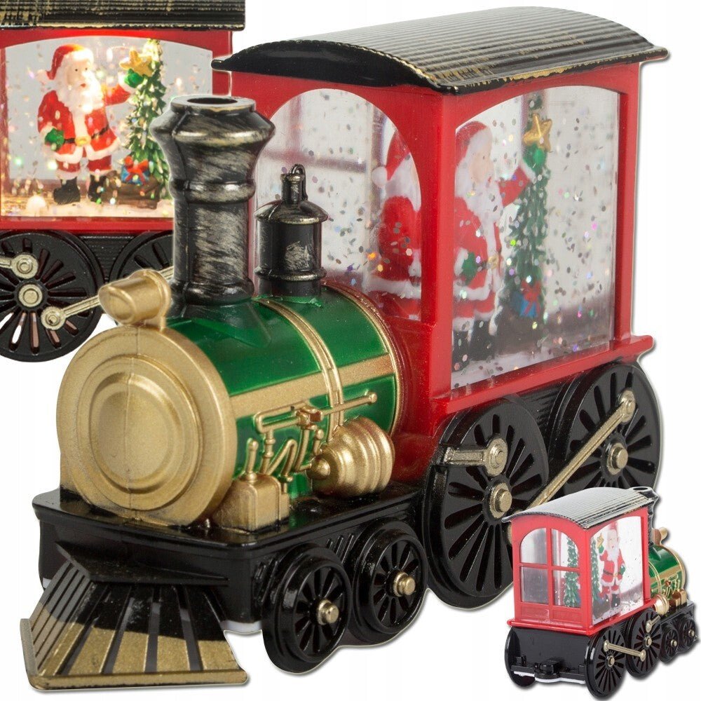 Weihnachtsmann Lokomotive LED Laterne - Easy2sell - Deluxe