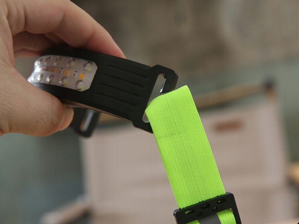 Wiederaufladbare COB Stirnlampe - Easy2sell - Deluxe