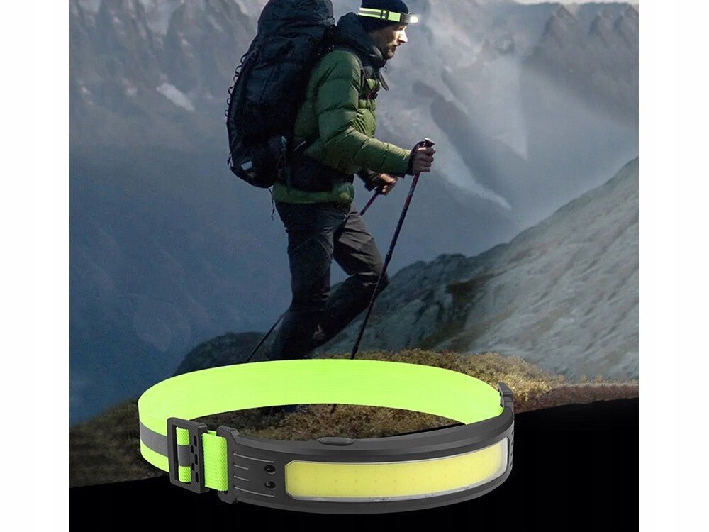 Wiederaufladbare COB Stirnlampe - Easy2sell - Deluxe