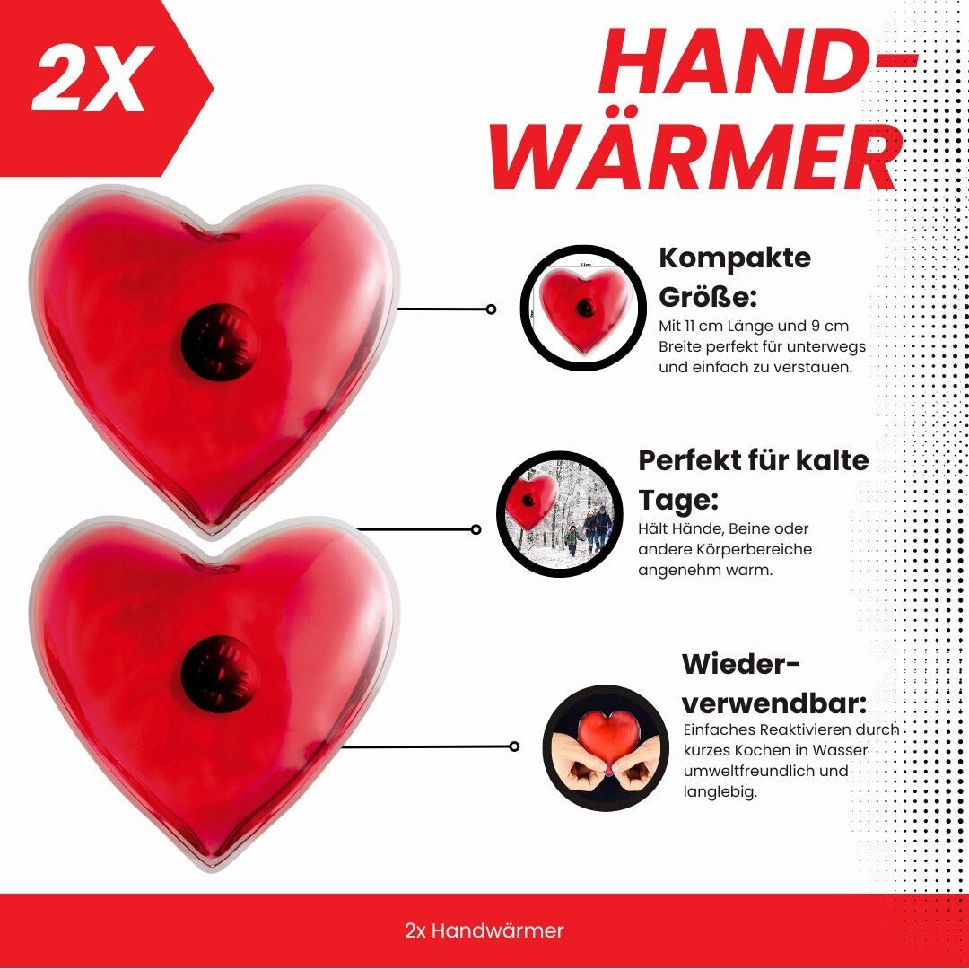 Wiederverwendbare Handwärmer 2er Set - Easy2sell - Deluxe