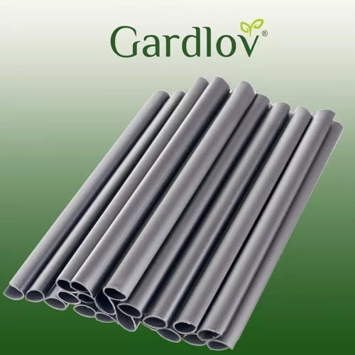 Zaunbandclips Befestigungsclips für Sichtschutzstreifen Grau PVC 20er Set - Easy2sell - Deluxe