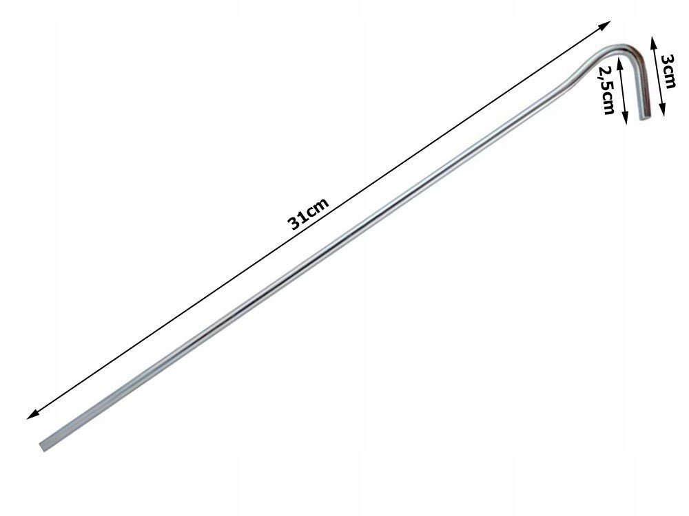 Zeltheringe 30 cm - Stahl verzinkt - Easy2sell - Deluxe