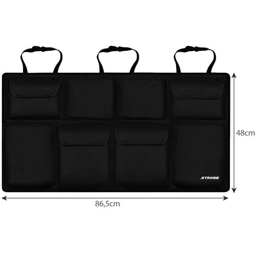 1 Autositz - Organizer mit 8 Taschen wasserdicht schwarz - Easy2sell - Deluxe