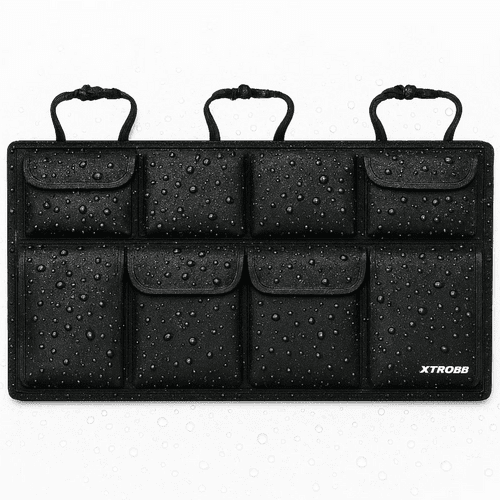 1 Autositz - Organizer mit 8 Taschen wasserdicht schwarz - Easy2sell - Deluxe