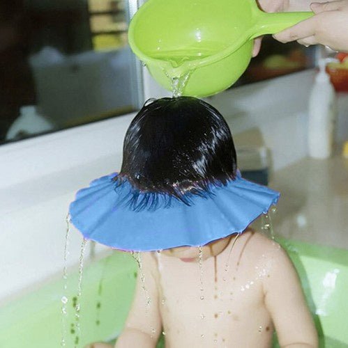 1 Badekreisel mit Augen - und Gesichtsschutz – blau - Easy2sell - Deluxe