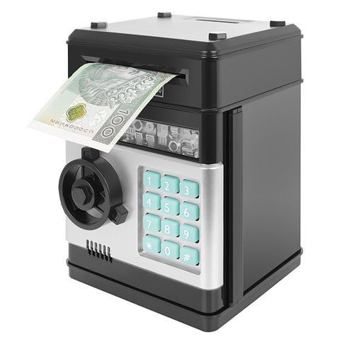 1 elektrischer Geldautomat mit PIN - Sicheres Sparen - Easy2sell - Deluxe