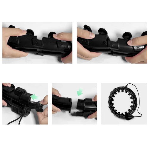 1 Gewicht Hula Hoop mit Noppen für effektive Gewichtsabnahme - Easy2sell - Deluxe