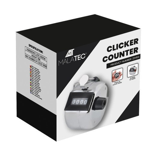 1 Handzähler - Batterieloser Clicker für präzises Zählen - Easy2sell - Deluxe