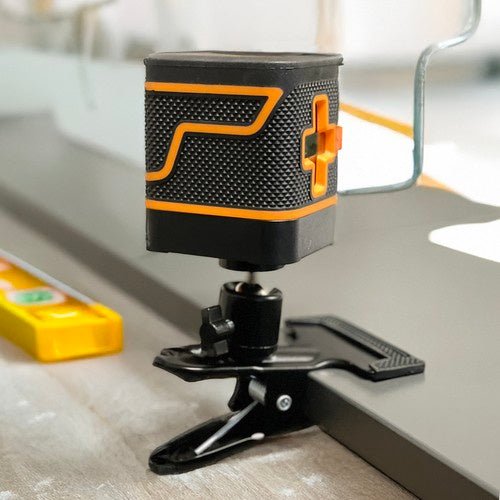 1 Kreuzlinienlaser mit Selbstnivellierung für präzise Messungen, grün - Easy2sell - Deluxe