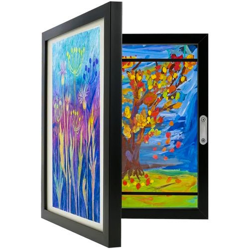1 Kunstbilderrahmen A4 für 150 Werke schwarz - Easy2sell - Deluxe