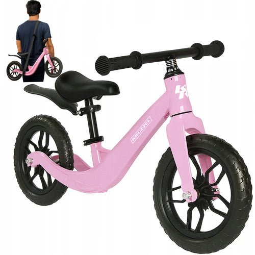 1 Laufrad mit verstellbarer Höhe für Kinder in Rosa - Easy2sell - Deluxe