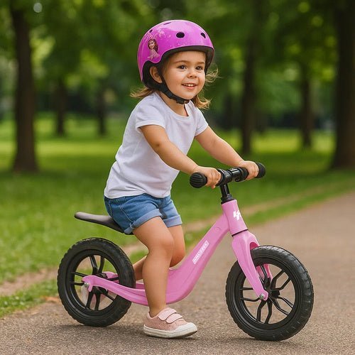 1 Laufrad mit verstellbarer Höhe für Kinder in Rosa - Easy2sell - Deluxe