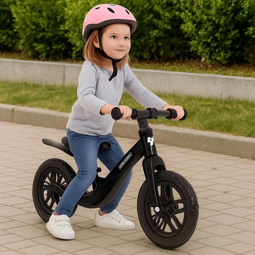1 Laufrad mit verstellbarer Sitzhöhe für Fahrkomfort schwarz - Easy2sell - Deluxe