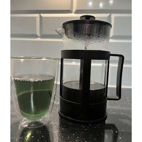 1 Liter Teesieb mit Edelstahl - Kolben für 3 - 6 Personen - Easy2sell - Deluxe