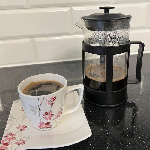 1 Liter Teesieb mit Edelstahl - Kolben für 3 - 6 Personen - Easy2sell - Deluxe