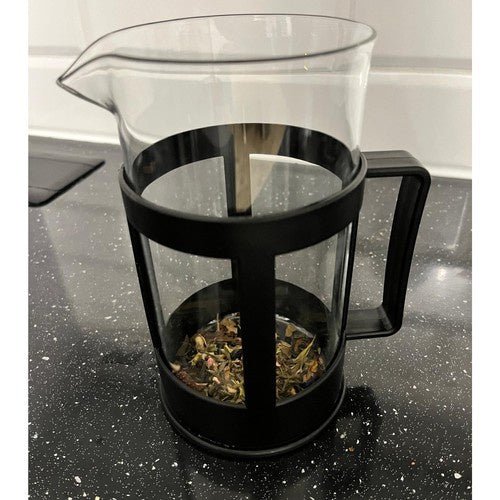 1 Liter Teesieb mit Edelstahl - Kolben für 3 - 6 Personen - Easy2sell - Deluxe