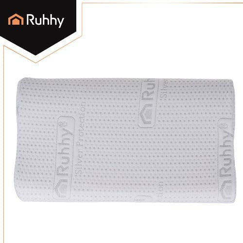 1 orthopädisches Kissen mit Memory Foam für erholsamen Schlaf, weiß - Easy2sell - Deluxe