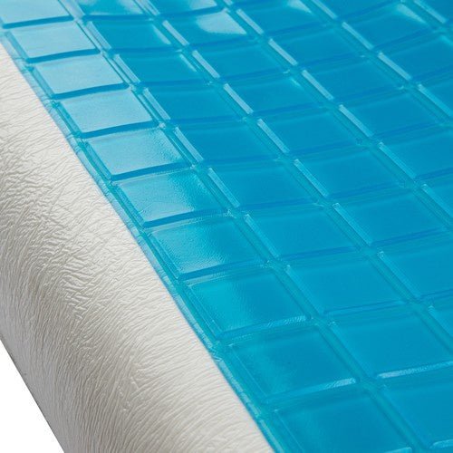1 orthopädisches Kissen mit Memory - Schaum für Entspannung, Weiß - Easy2sell - Deluxe