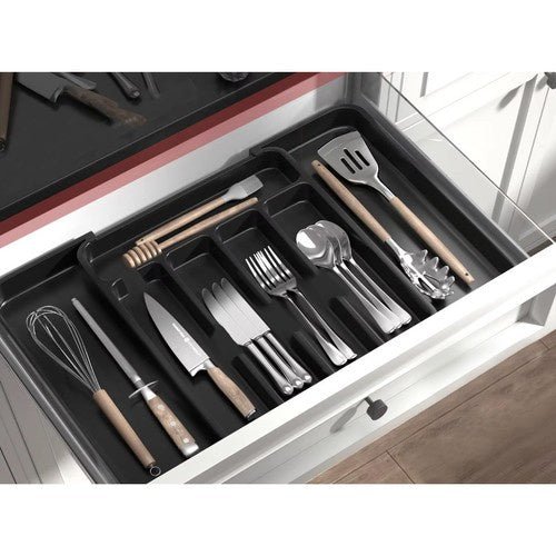 1 Schubladen - Organizer mit ausziehbarem Einsatz - Schwarz - Easy2sell - Deluxe