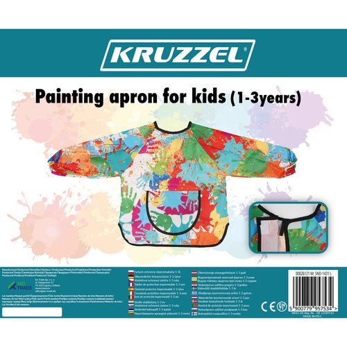 1 Schutzschürze für Kinder, wasserdicht, einfache Reinigung, bunt - Easy2sell - Deluxe