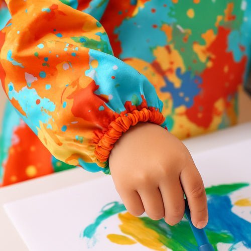 1 Schutzschürze für Kinder, wasserdicht, einfache Reinigung, bunt - Easy2sell - Deluxe