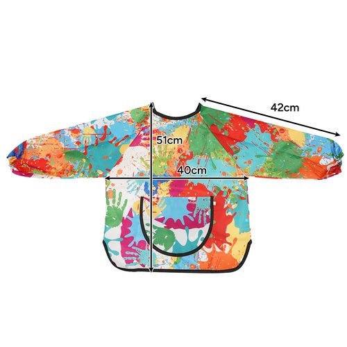 1 Schutzschürze für Kinder, wasserdicht, einfache Reinigung, bunt - Easy2sell - Deluxe